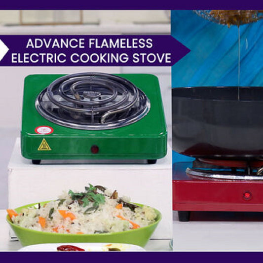 Electric Cooking Stove (Red)